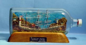 Three Masted Barque In A Bottle