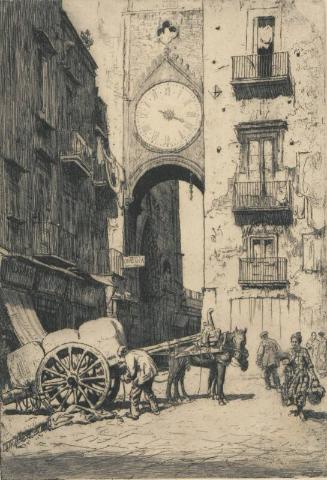 The Fishmarket Clock, Naples