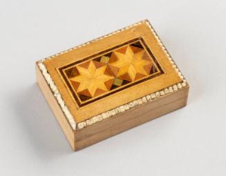 Marquetry Box and Cover