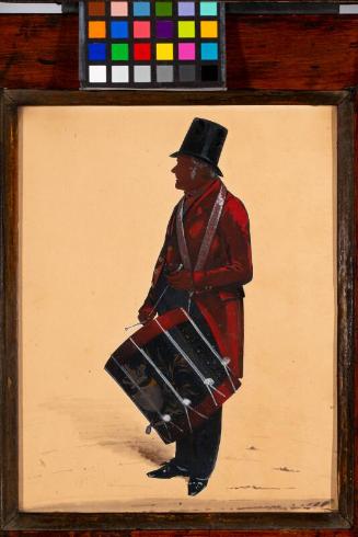 Painting Of Town Drummer