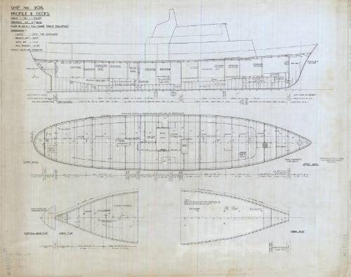 Walanka (906) Profile & Decks Plan