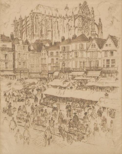 The Market Place, Beauvais