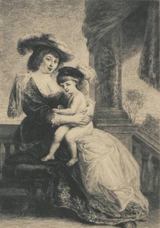 Portrait of Rubens Wife and Child