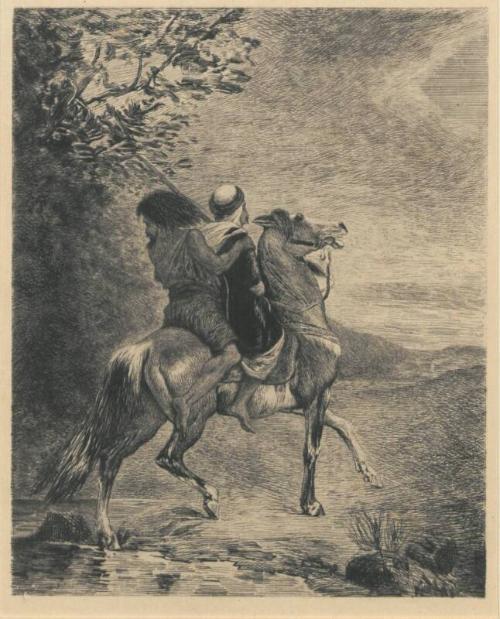An Arab Horseman (or The Carabinieri)