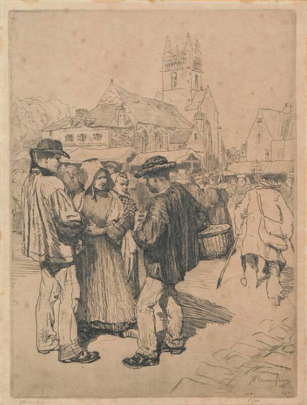 A French Market Scene