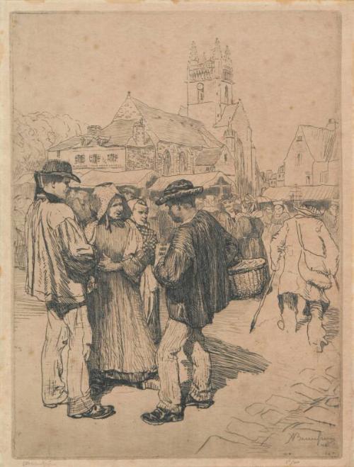 A French Market Scene