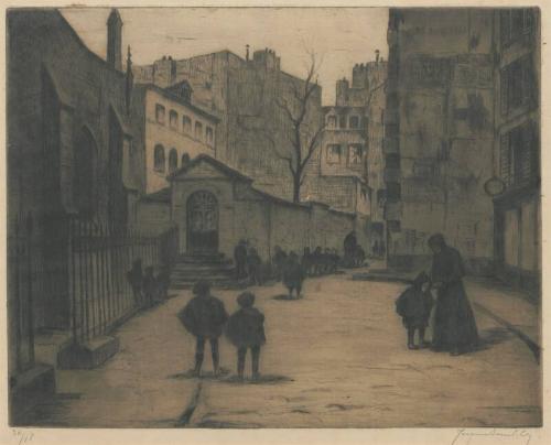 French Street Scene