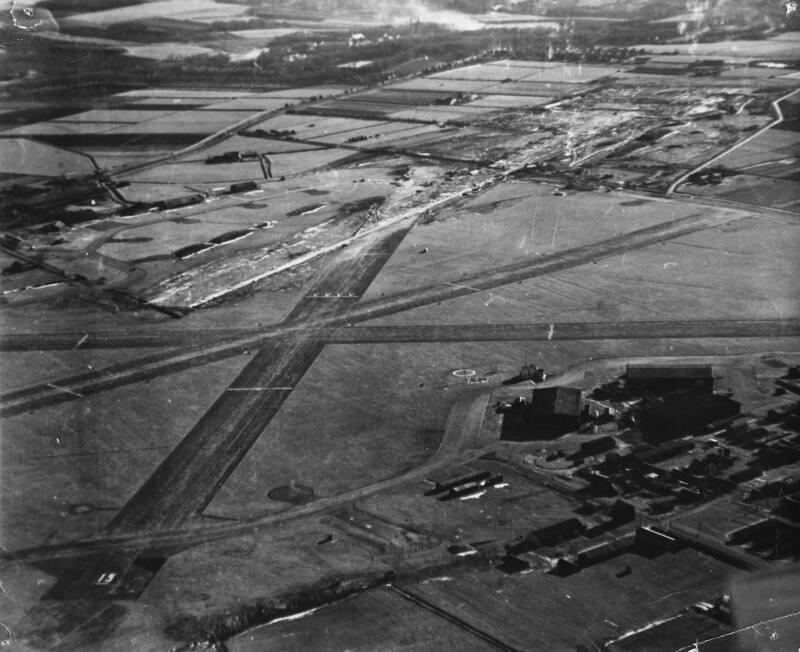 Aerial View Of Dyce Airport