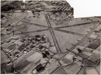 Aerial View Of Dyce Airport