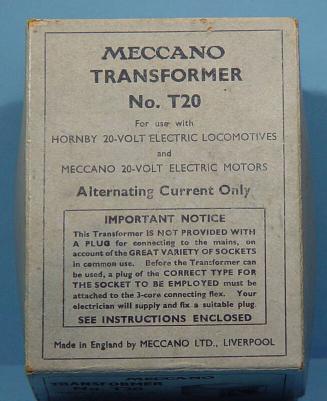 A.C.Meccano Transformer