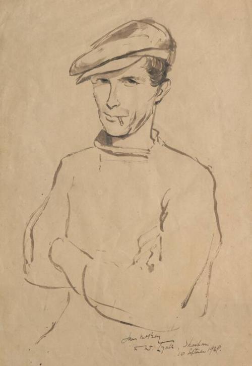 Portrait Sketch of William Lyall