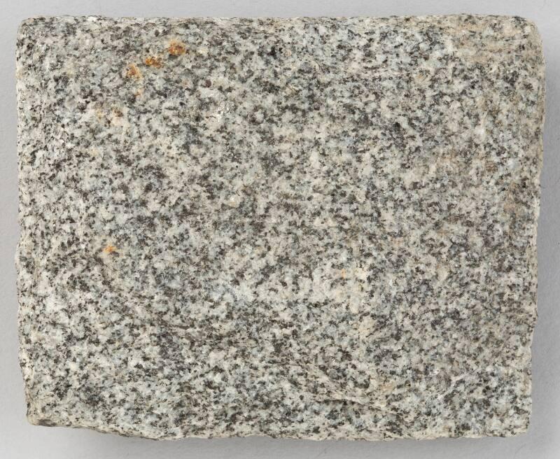 Sample Of Grey Granite, attributed to Dancing Cairns Quarry