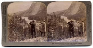 Stereogram of the Valley of the Bow, Banff, Alberta, Canada