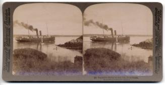 Stereogram of Yarmouth Harbour, Nova Scotia