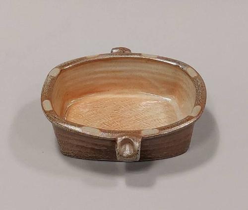 Salt-glazed Stoneware Small Baking Dish