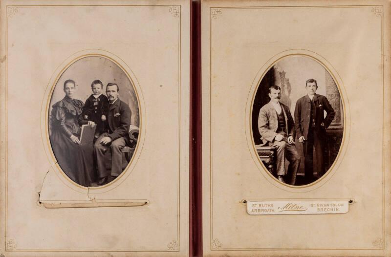 Cabinet Image:Man with Young Man