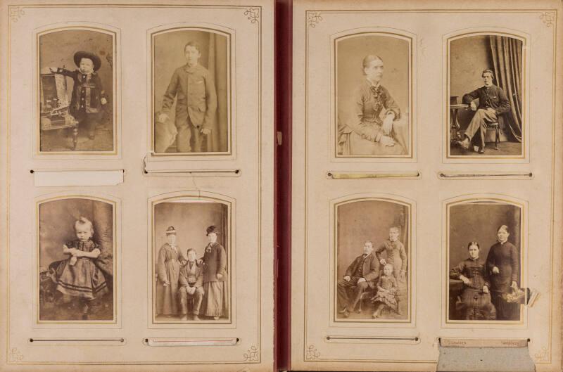 Carte De Visite: Child Standing by Chair with Model Boat