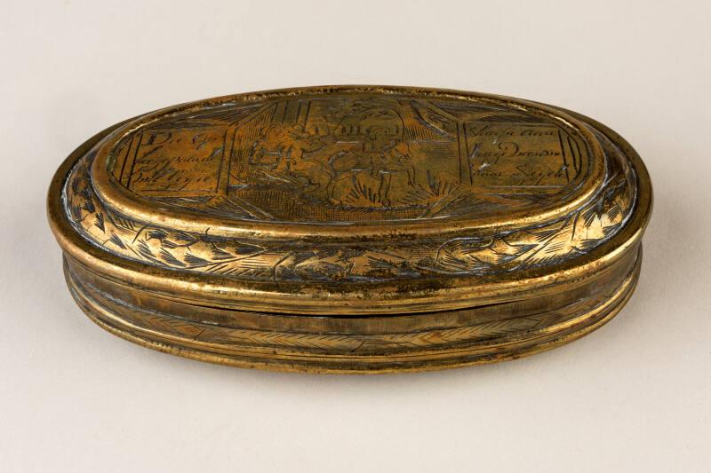 Brass Tobacco Tin