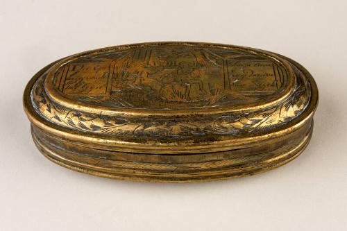 Brass Tobacco Tin