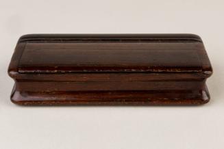 Rosewood Rectangular Snuff Box