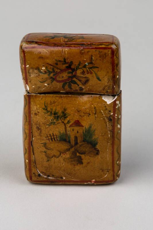 Papier Mache Match Box