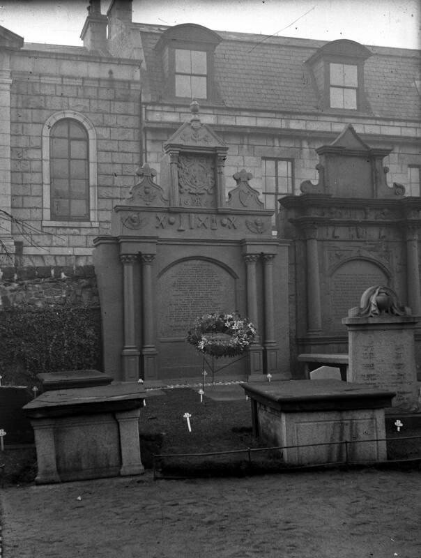 Memorial Stone St Nicholas Graveyard