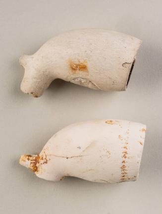 2 Clay Pipe Bowls