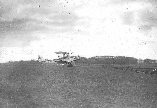 DH Fox Moth Taking Off