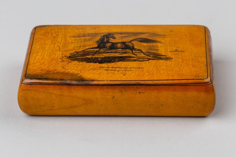 Treen Snuff Box