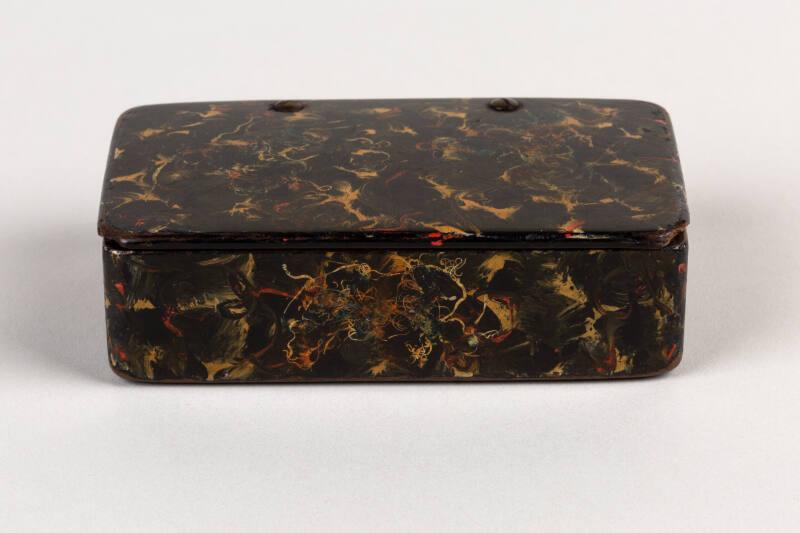 Treen Snuff Box