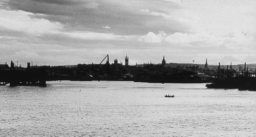 View Into Victoria Dock