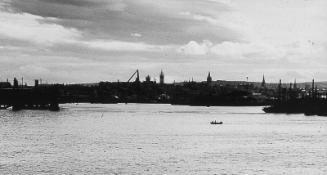 View Into Victoria Dock