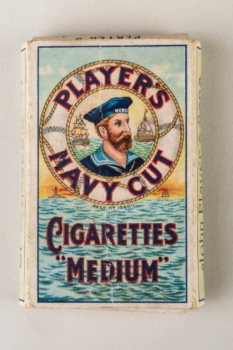 Small Player's Navy Cut Medium Cigarettes Card Box