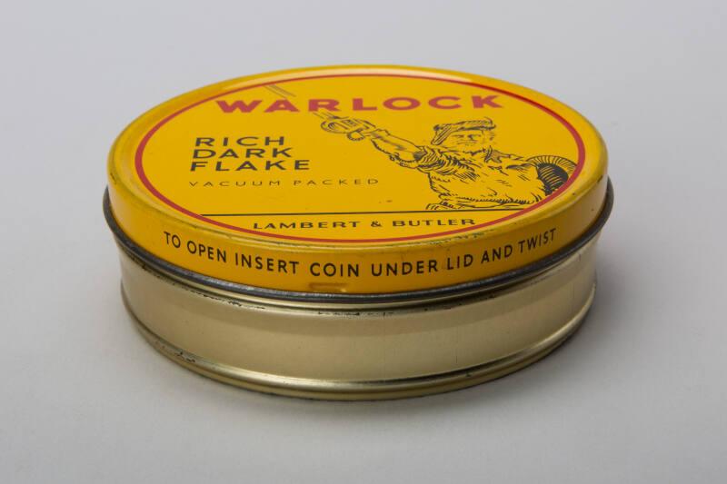 Warlock Tobacco Tin