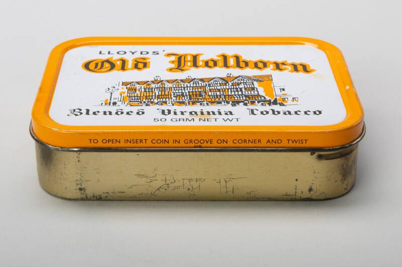 Old Holburn Tobacco Tin