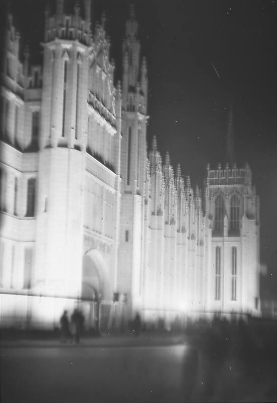 Floodlit Marischal College