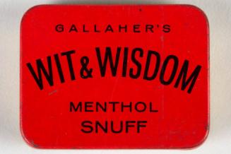 Tin of Menthol Snuff