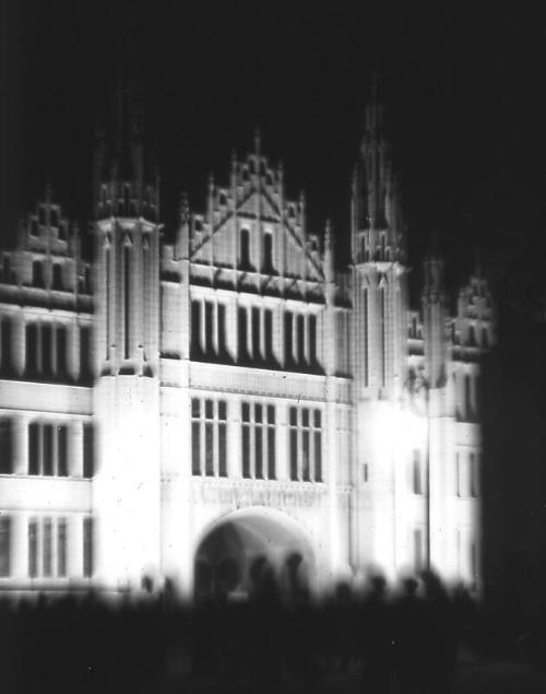 Floodlit Marischal College