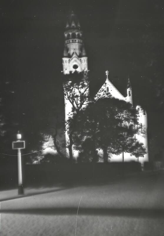 Floodlit Beechgrove Church