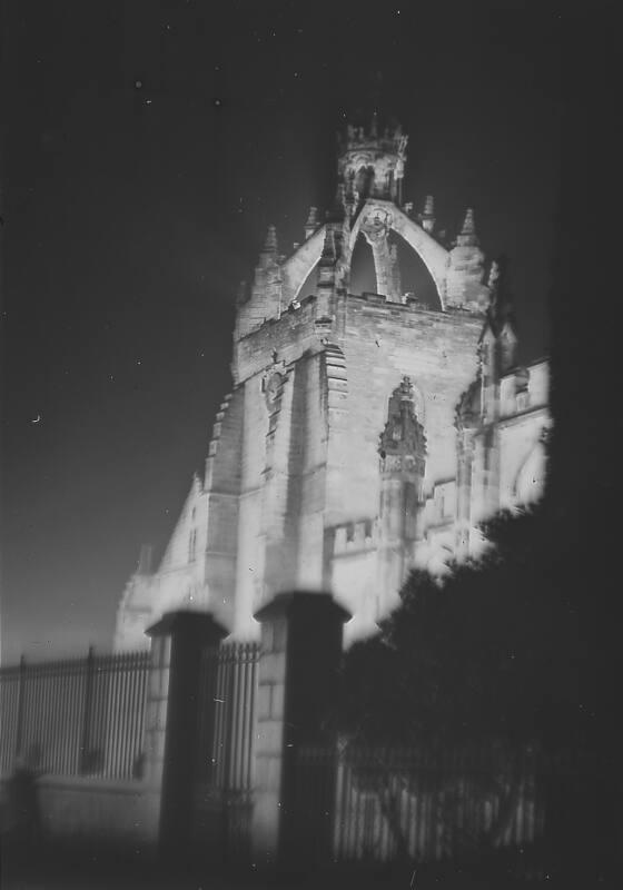 Floodlit Crown King's College