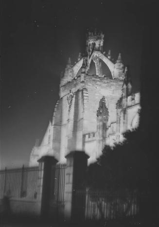 Floodlit Crown King's College