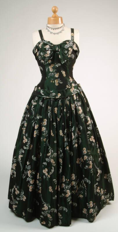 Dark Green Ball Gown