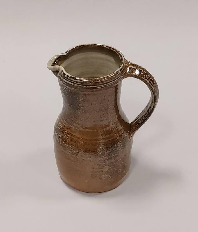 Stoneware Salt-glazed Slender Jug 