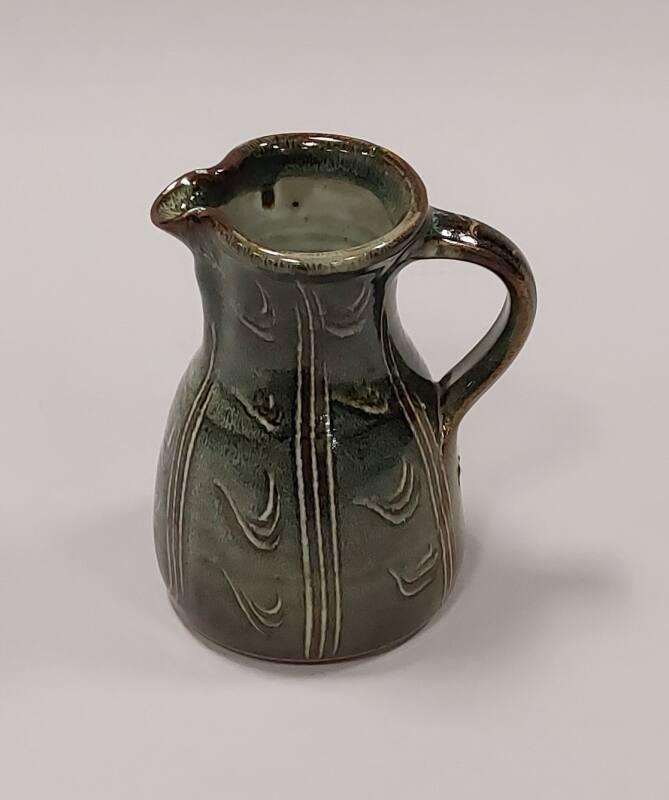 Stoneware Medium Jug with Wood Ash Glaze