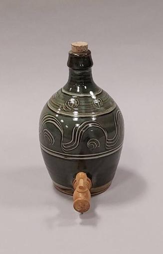 Stoneware Cider Jar