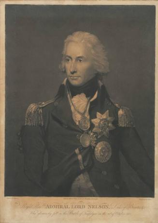 The Right Honourable Admiral Lord Nelson Duke of Bronte & C. Who Gloriously Fell in The Battle of Trafalgar 21-10-1805