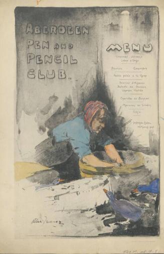 アルベール・ルブール、「LES LAVEUSES A PONT-DU-CHATE Saint Nicolas la Chapelle church - Pays d'Albertville