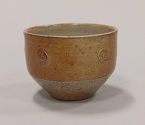 Stoneware Small Bowl with Salt-glaze
