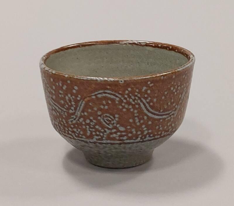 Stoneware Small Bowl with Salt-glaze