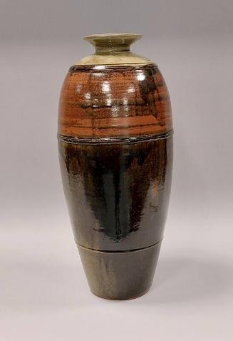 Stoneware Tall Slim Bottle